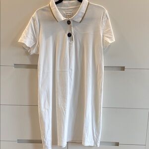 Calvin Klein White Woman Polo Dress